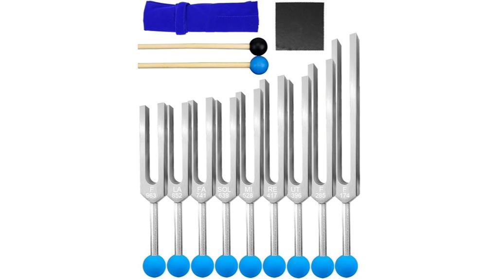 tuning fork healing set