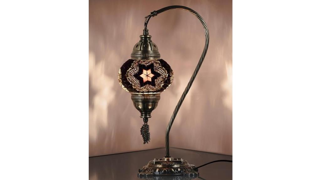 turkish moroccan mosaic lamp