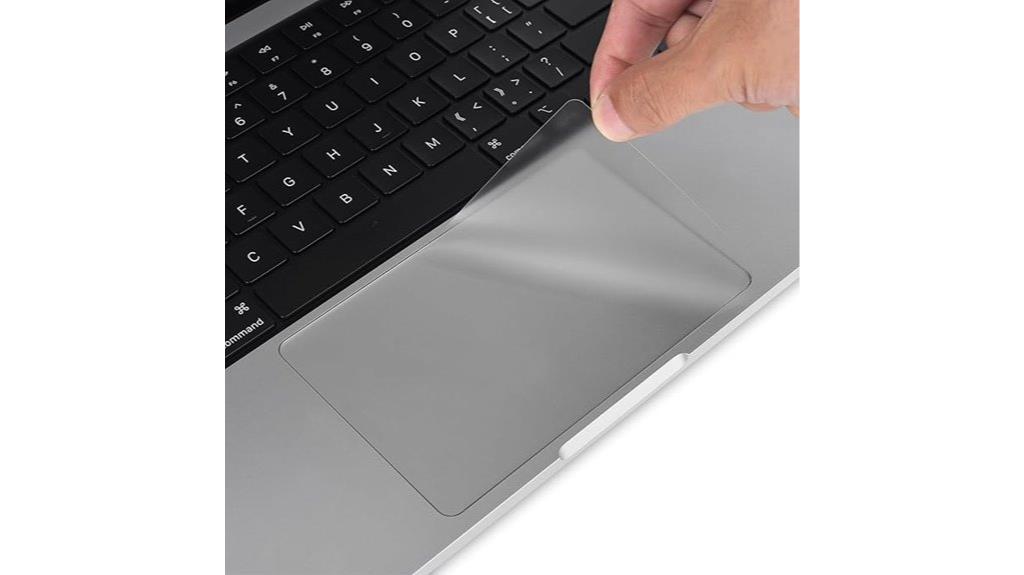 two macbook trackpad covers