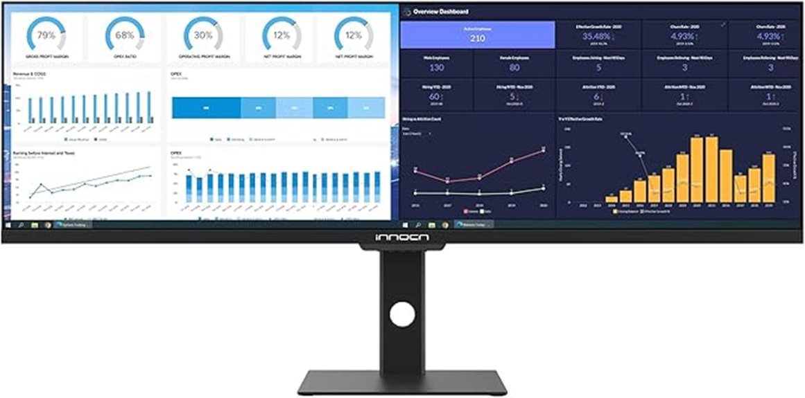 ultrawide 43 8 inch ips