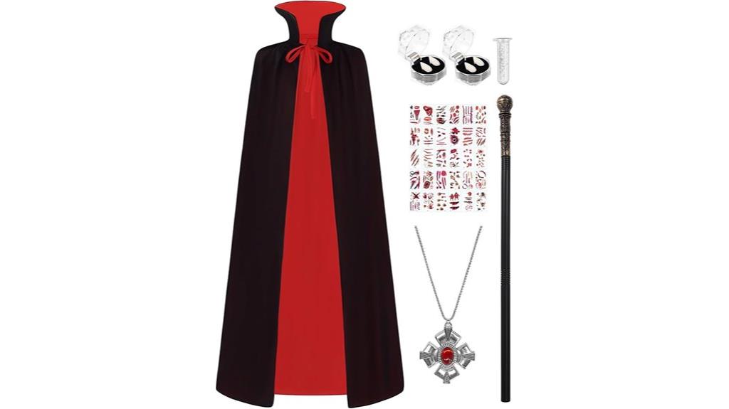 vampire costume cape