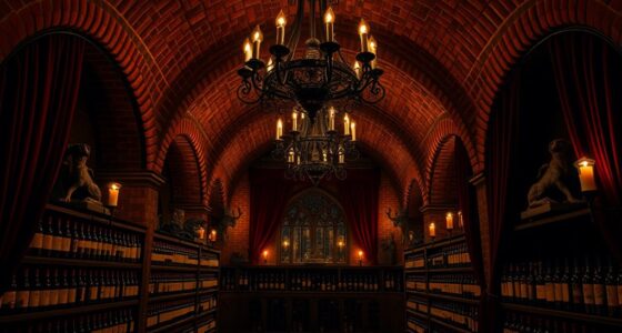 vampire themed wine cellars