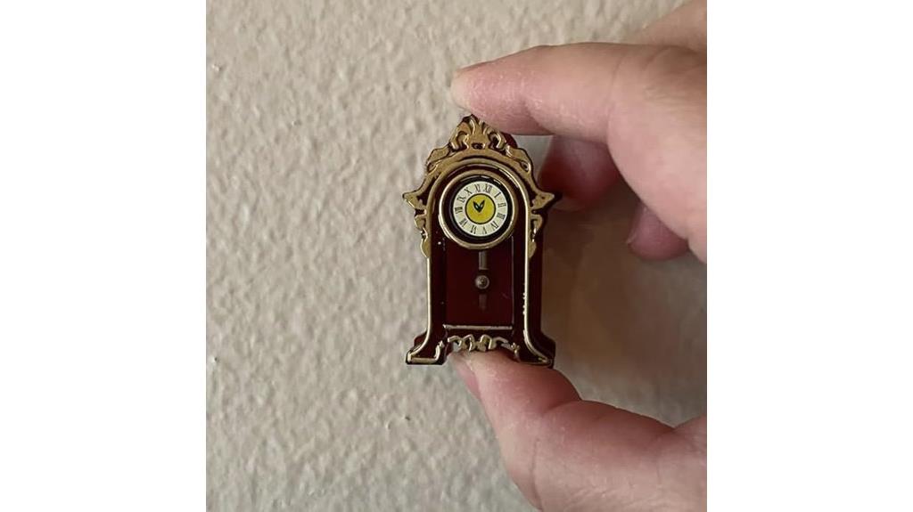 victorian dollhouse clock
