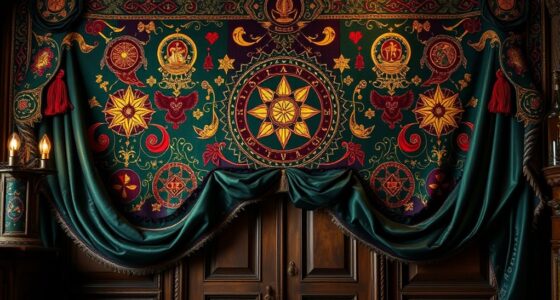 victorian occult tapestry selection