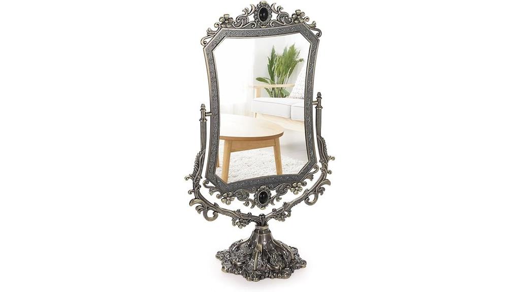 vintage double sided mirror