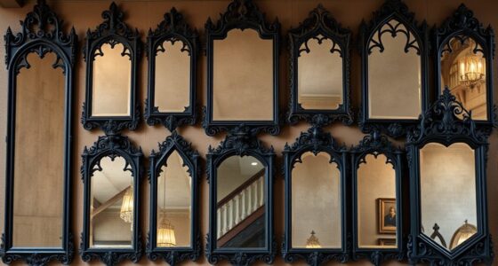 vintage gothic mirror collection