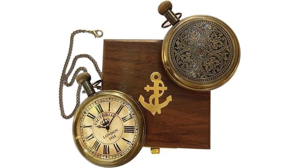 vintage victorian london pocket watch