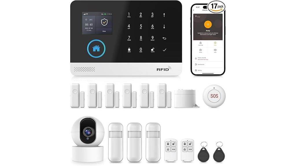 wireless 17 piece security kit