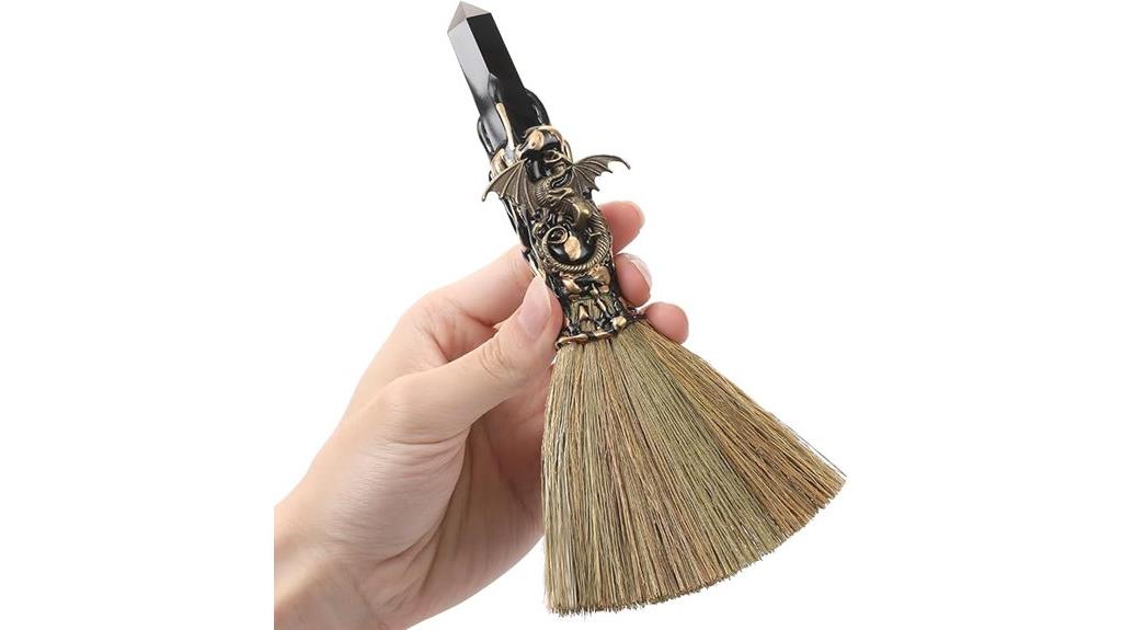 witchcraft crystal altar decor