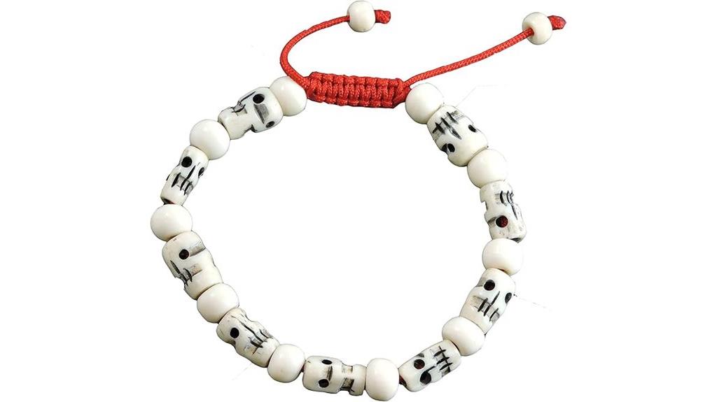 yak bone skull mala