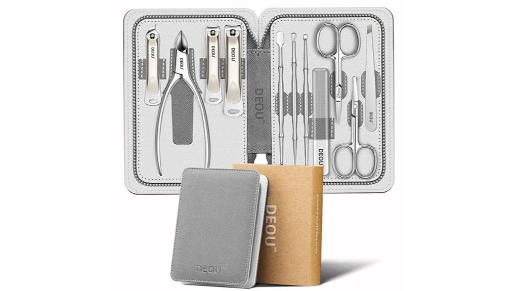 11 piece nail grooming set