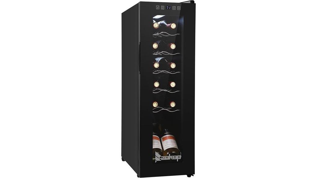 12 bottle compressor cooler