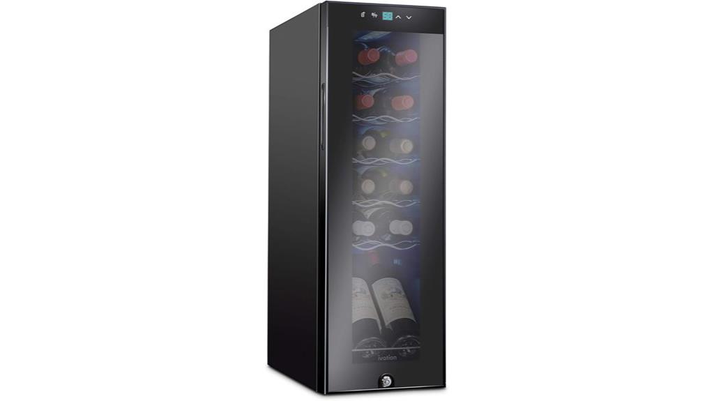 12 bottle wine cooler