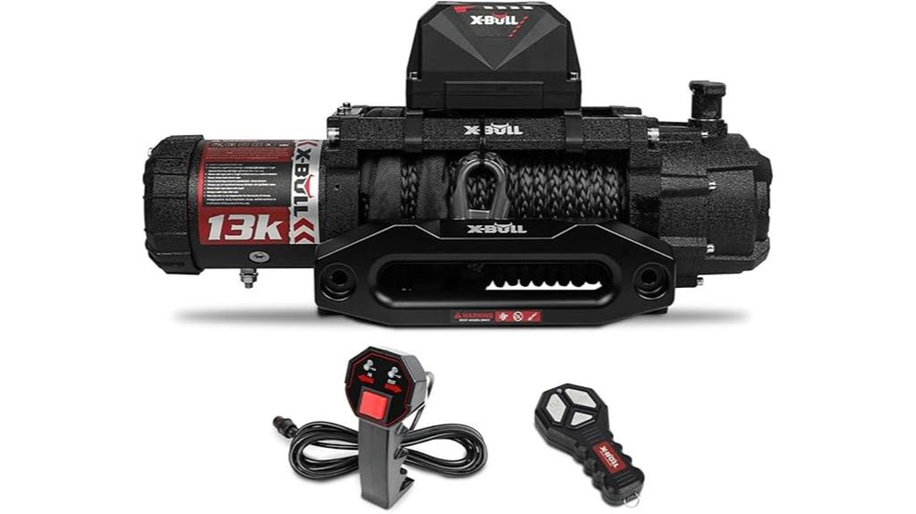 13000 lb synthetic remote