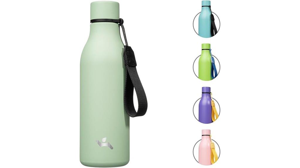 18 oz insulated water bottle