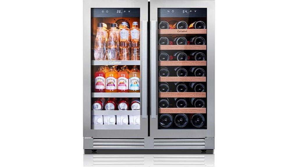 30 inch wine beverage cooler