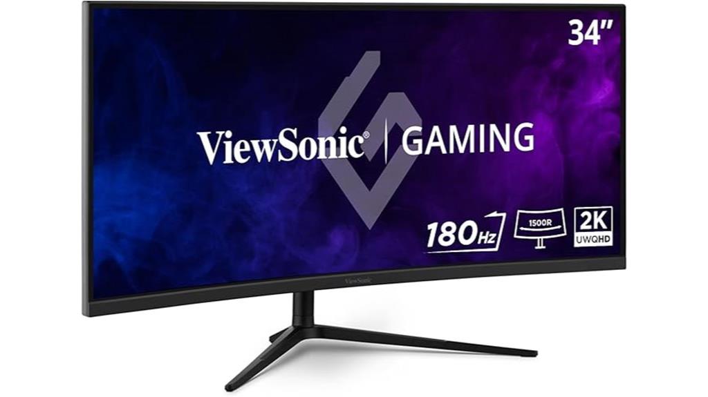 34 inch curved qhd monitor