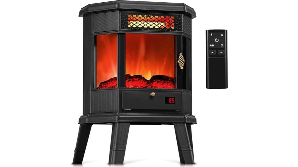 3d flame electric heater