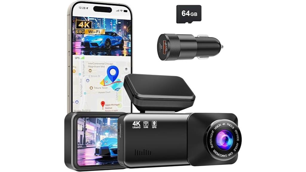 4k gps night vision
