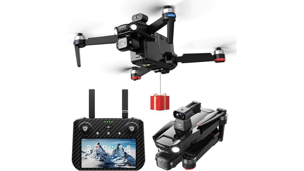 4k hd drone with gimbal