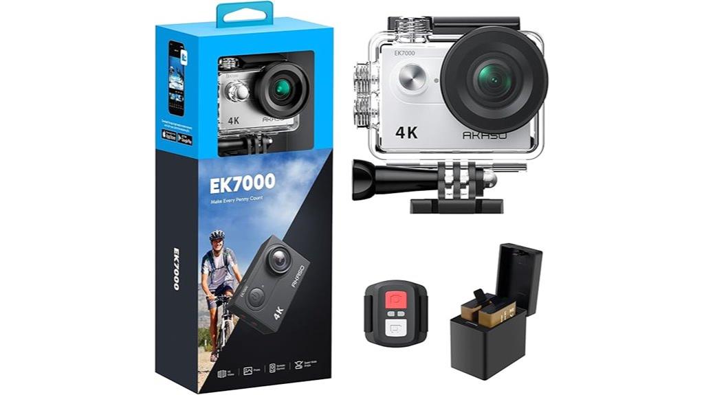 4k waterproof action camera