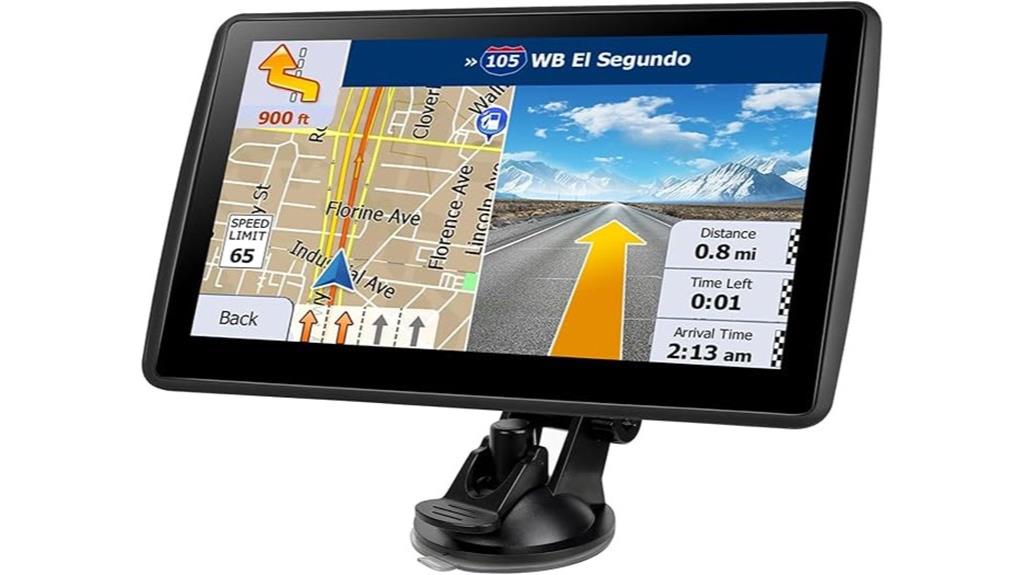 7 inch vehicle gps navigator