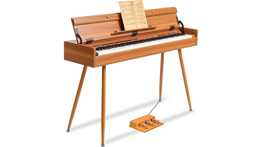 88 key digital piano bundle