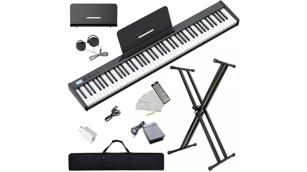 88 key portable digital piano