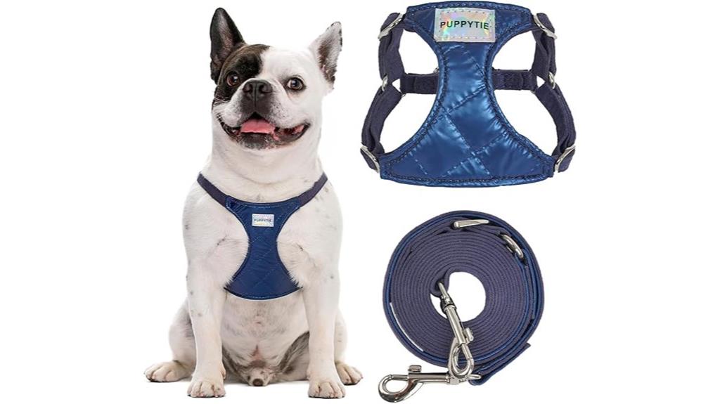adjustable sapphire blue harness