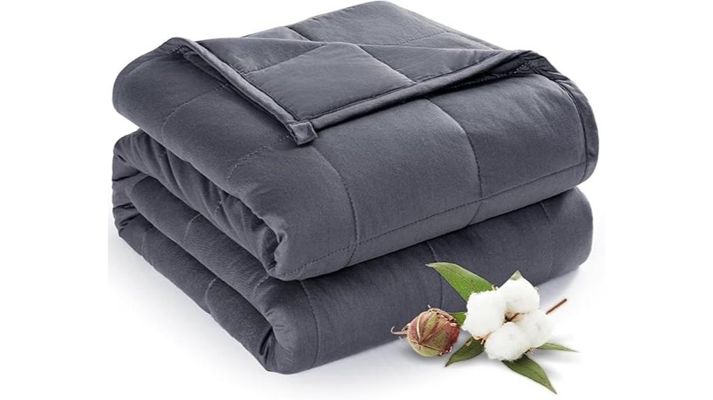 adult dark grey blanket