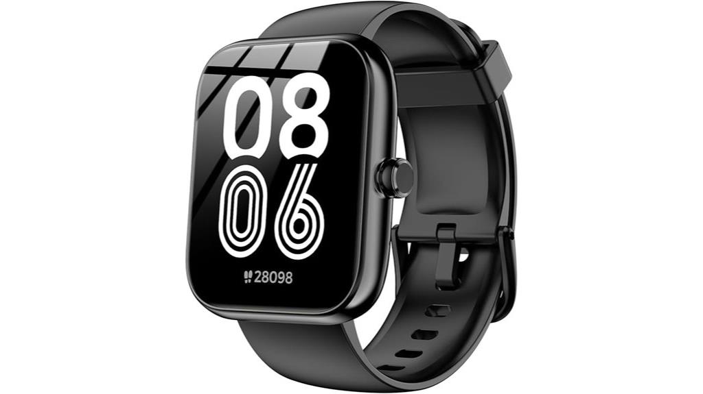 alexa enabled touchscreen smartwatch