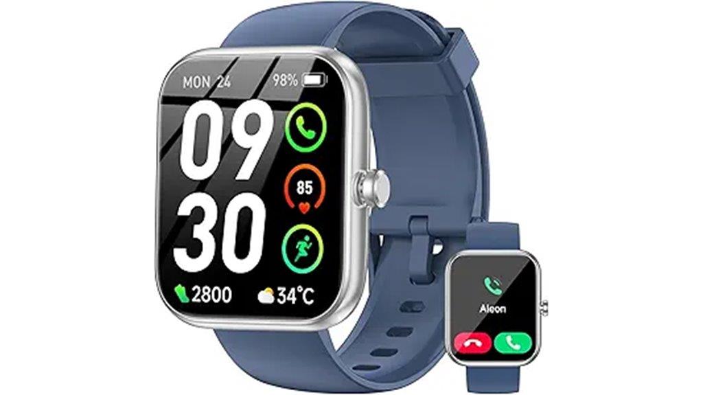 alexa enabled waterproof fitness tracker