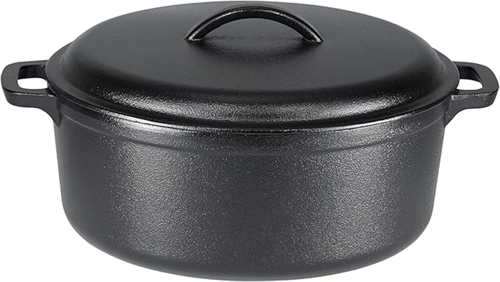 amazon basics 7 quart dutch oven
