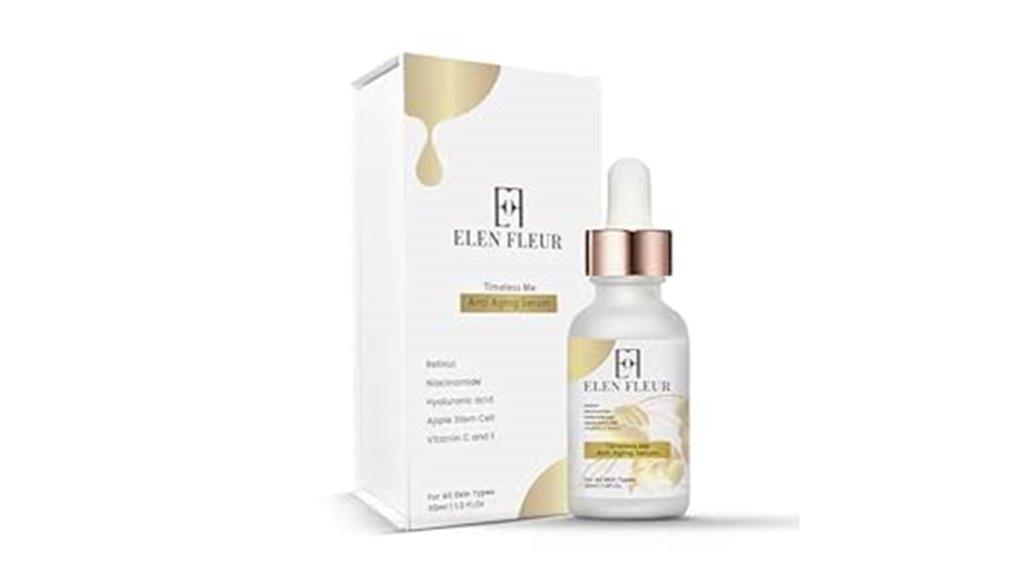 anti aging retinol hyaluronic serum