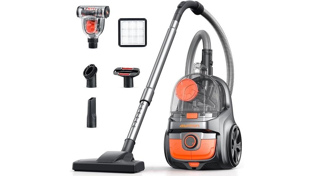 aspiron vacuum with hepa