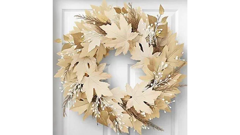 autumn neutral front door