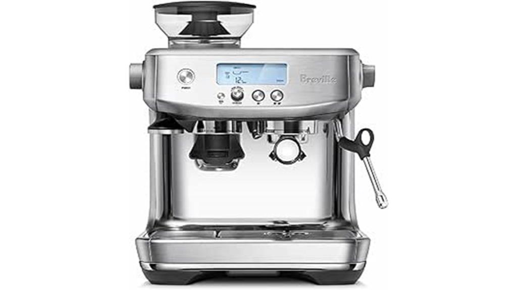 breville brushed stainless espresso