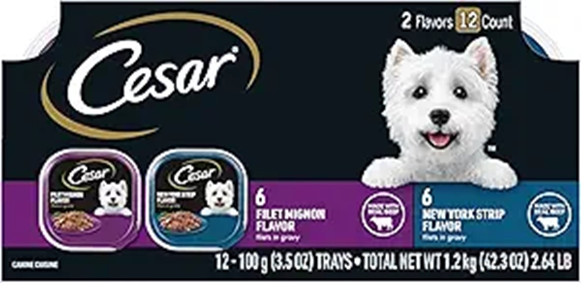 cesar filets wet food