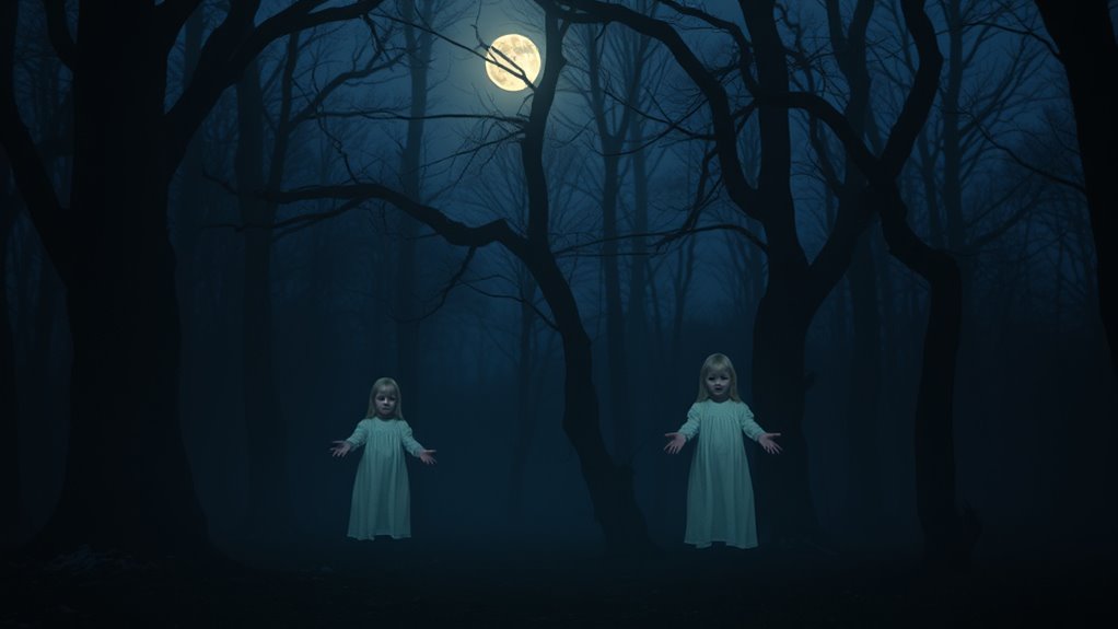 child spirits lingering innocently