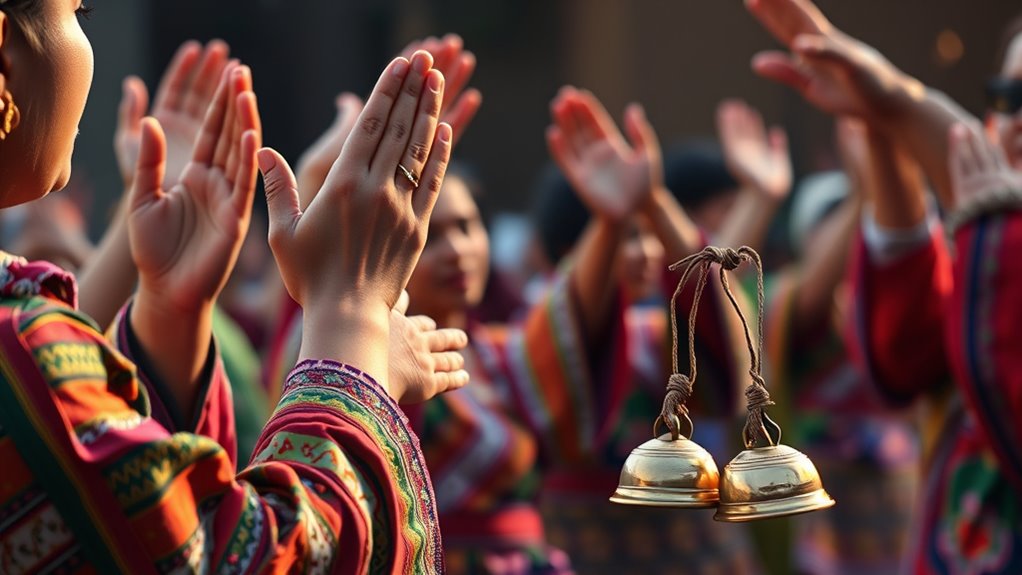 clapping and hand bell techniques