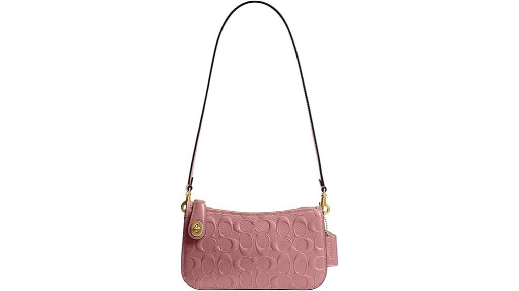 coach signature shoulder bag