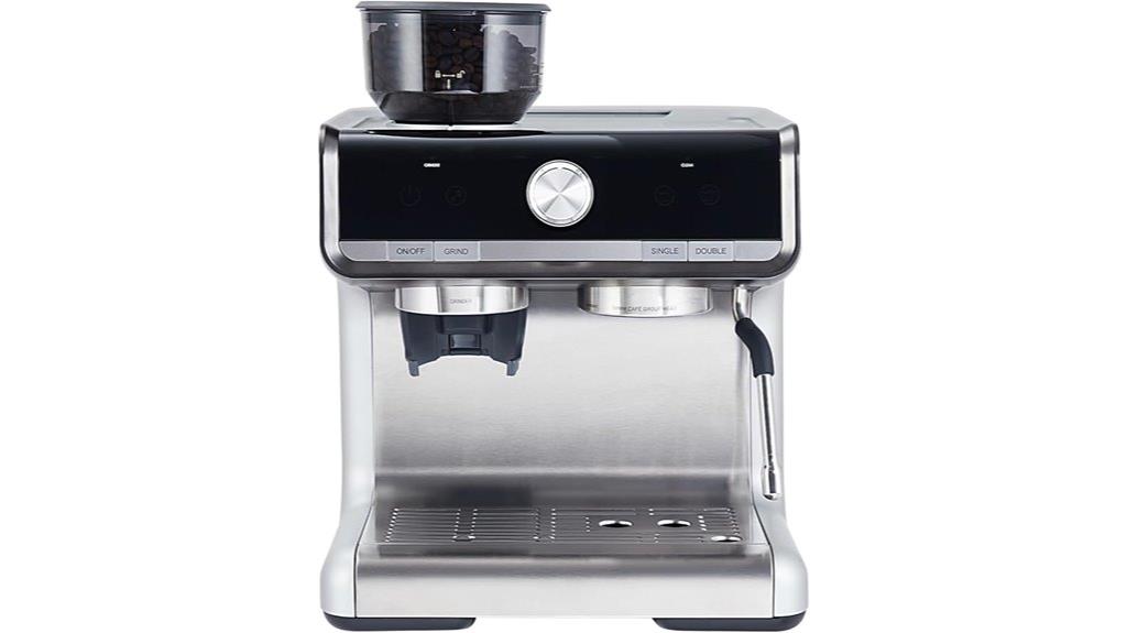 coffee maker with grinder