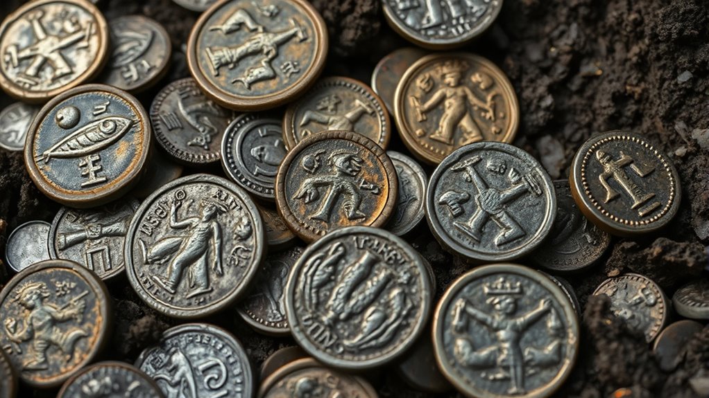 coins symbolizing safe passage