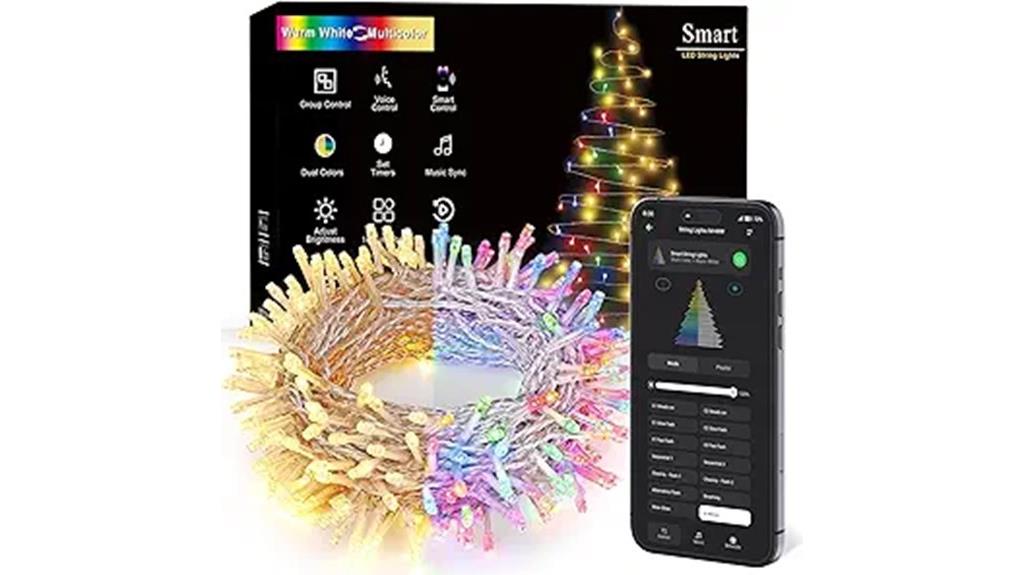 colorful 66ft led lights