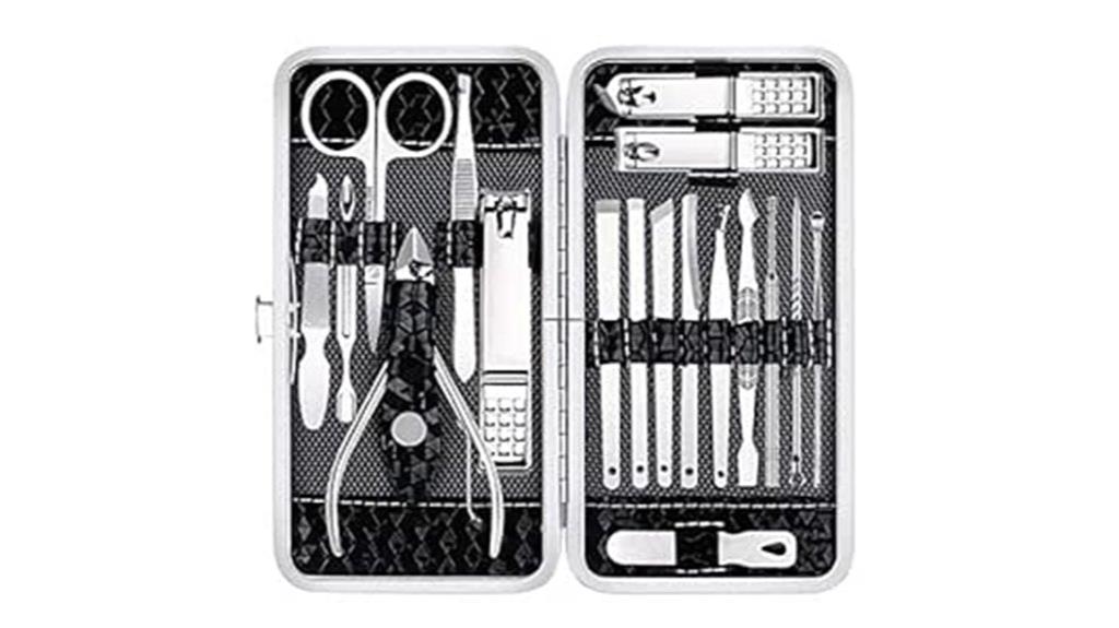 complete 18 piece grooming set