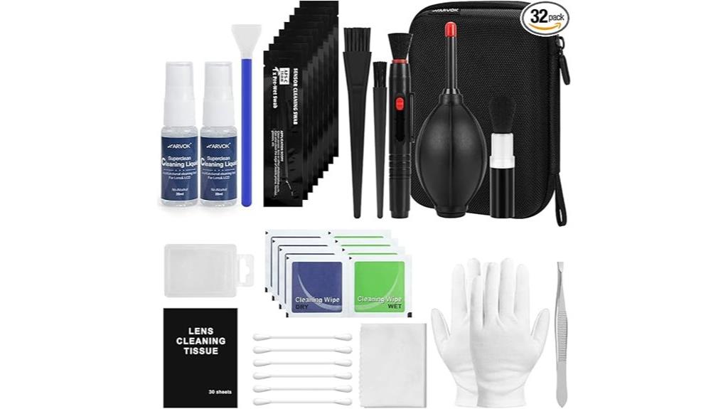 complete 32 piece cleaning kit