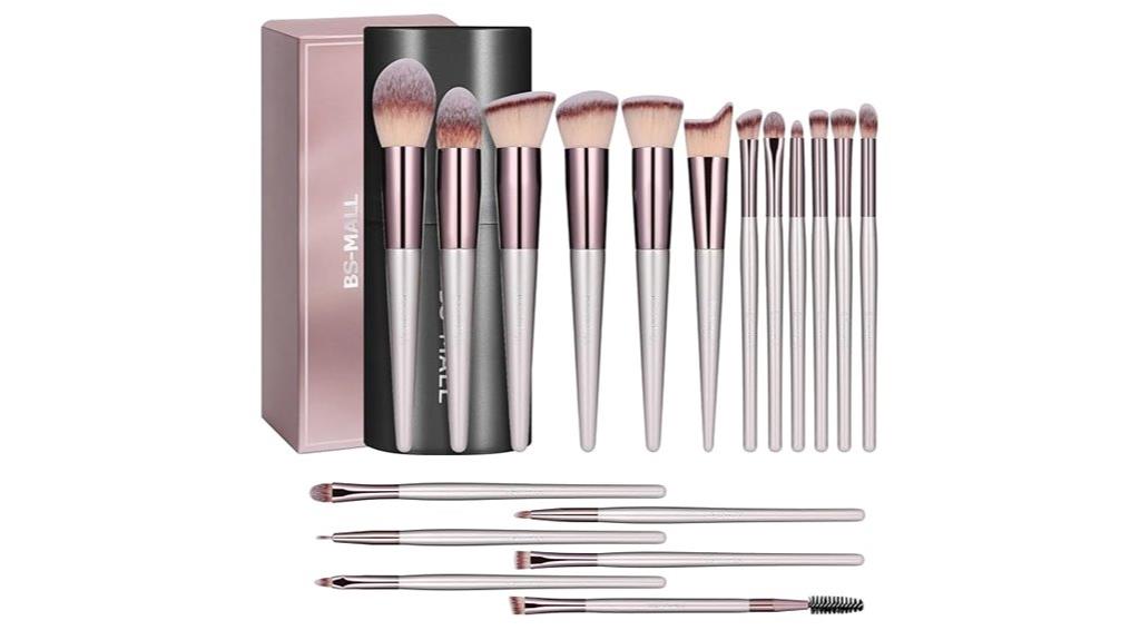 complete makeup brush kit