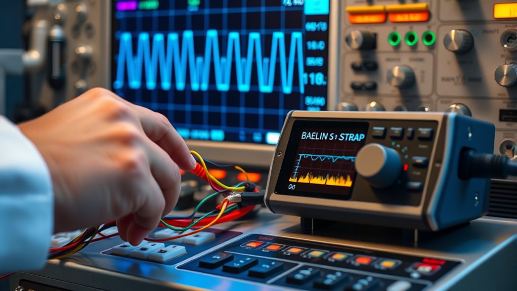 conduct precise emf measurement techniques