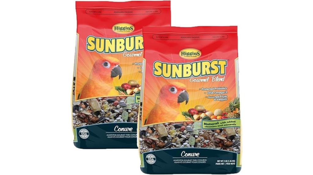 conure gourmet food mix