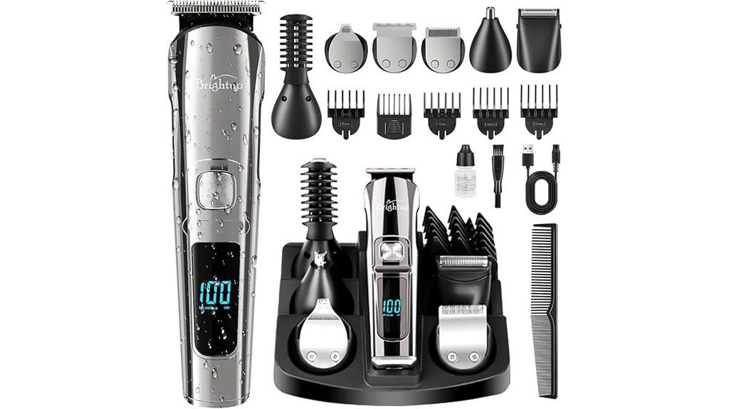 cordless beard trimmer set